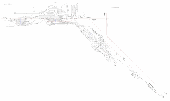 Схематический план станции Орёл по состоянию на 01.01.2014.