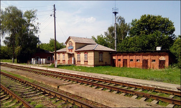 Станция Кривцово. Станционные постройки.